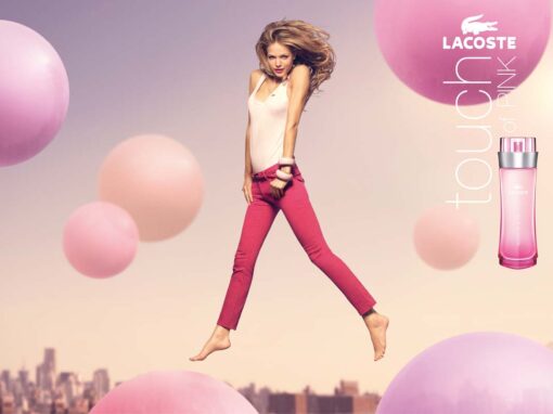 Lacoste Touch Of Pink Poster