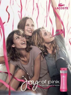 Lacoste Joy Of Pink Poster
