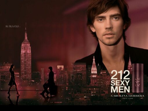 Carolina Herrera 212 Sexy Men Poster