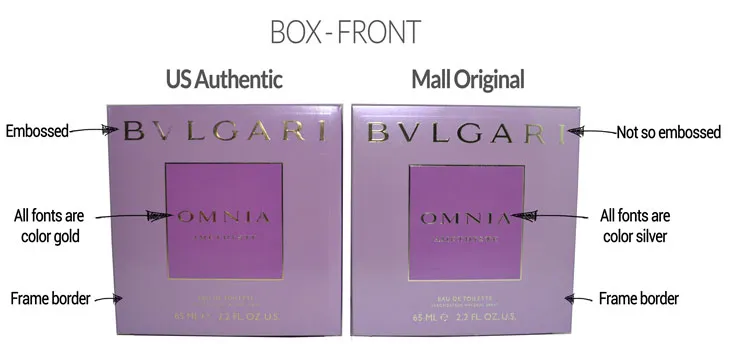 Bulgari Omnia Amethyst Box Front