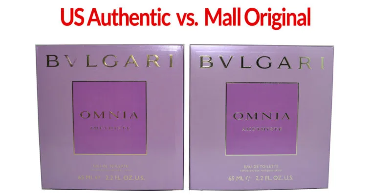 Comparison - Bulgari Omnia Amethyste
