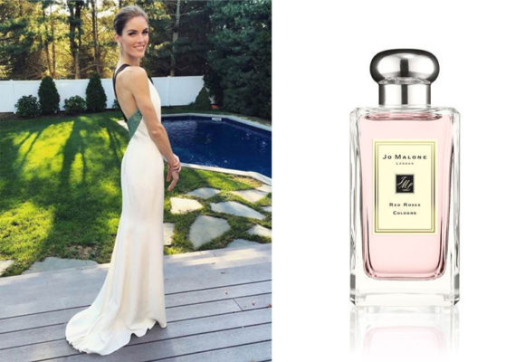 Hilary Rhoda Wedding - Jo Malone Red Roses