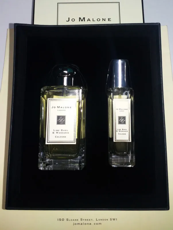 Jo Malone Lime Basil and Mandarin Set 100ml and 30ml Actual