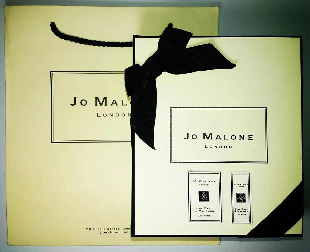 Jo Malone Lime Basil and Mandarin Set 100ml and 30ml Actual with Box