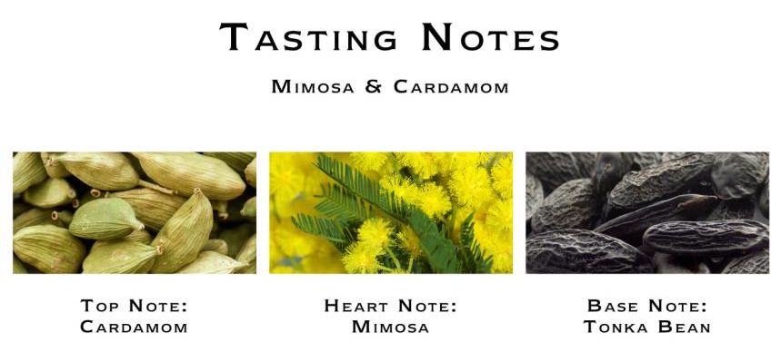 Jo Malone Mimosa & Cardamom Notes