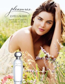 Estee Lauder Pleasures - Hilary Rhoda Poster