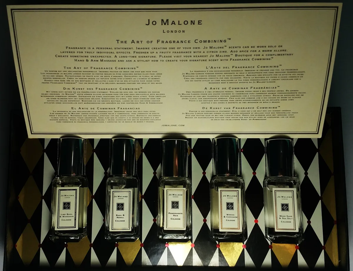 Jo Malone Fragrance Combining