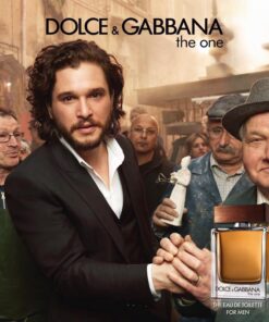 Kit Harington Dolce and Gabbana The One for Men Poster