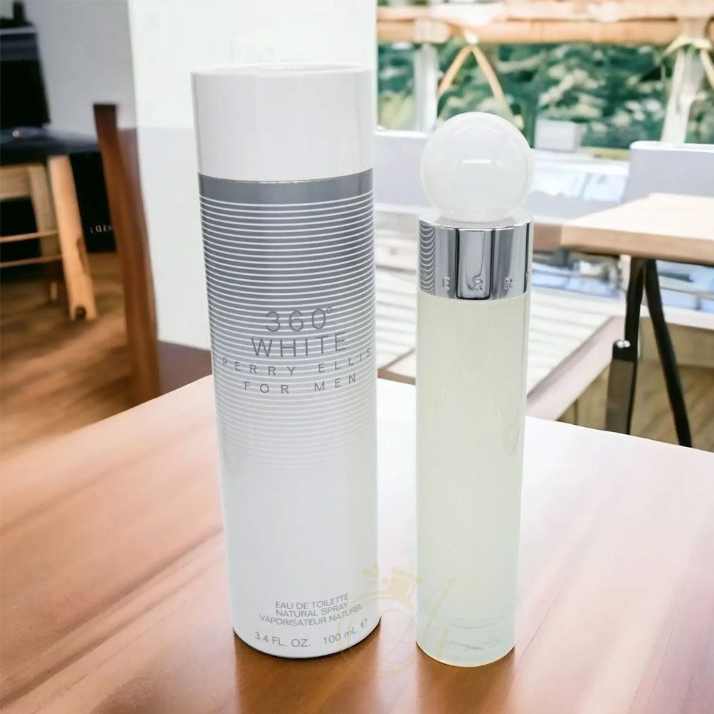 360° Perry Ellis for Men White 100ml - Image 3