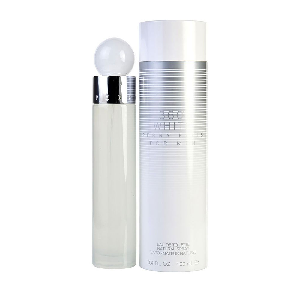 360° Perry Ellis for Men White 100ml - Image 4