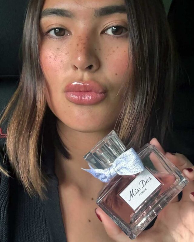 Sofiia Andres Favorite Perfume Miss Dior Parfum