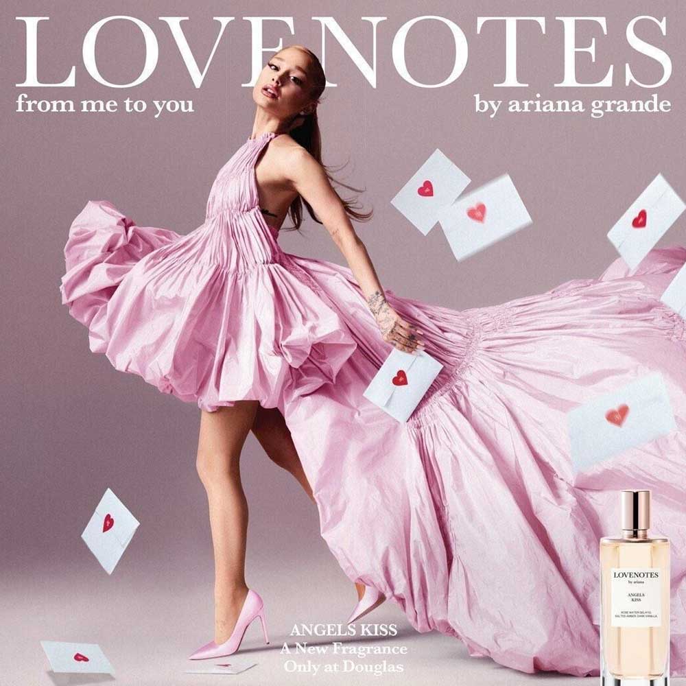 Ariana Grande Love Notes Angel Kiss